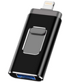 Pen Drive 4 em 1 para Celular - IOS, Android, USB e Tipo C