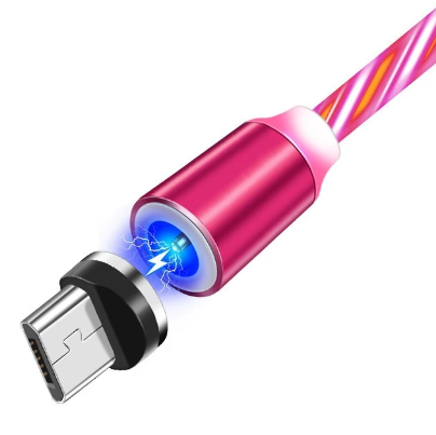 Cabo USB com Led Colorido