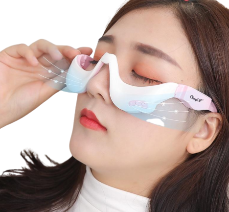 Óculos Relaxante Redutor de Rugas Massageador Terapêutico 3D